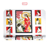 韓国の伝統的な六角形の螺鈿ジャガエ柄の綿生地(半ヤード単位)