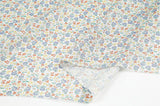 Sweetie Viola Flower Garden Patterned Eco Friendly Mulberry Pulp Rayon Fabric made in Korea by the Yard