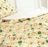 韓国製アルパカレインボー柄生地 半ヤード