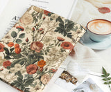 Florist Antique Flower Patterned Fabric made in Korea by the Half Yard