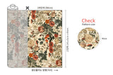 Florist Antique Flower Patterned Fabric made in Korea by the Half Yard