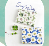 Sunny Daisy Flower Patterned Fabric made in Korea by the Half Yard