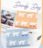 Dandy Fashion Dog Puppy Patterned Fabric made in Korea by the Half Yard