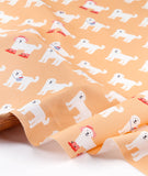 Dandy Fashion Dog Puppy Patterned Fabric made in Korea by the Half Yard