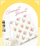 おもちゃのミニスウィーティーテディバニーダック柄生地、韓国製、半ヤード単位