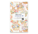 Flower Lovely Baby Bunny Rabbit Patterned Fabric made in Korea by the Half Yard