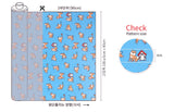 Cute Dog Puppy Shiba Day Patterned Fabric made in Korea by the Half Yard