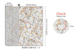 Flower Rose Mignon Patterned Fabric made in Korea by the Half Yard