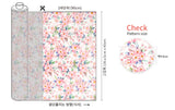 Sakura Donarium Blossom Flower Patterned Fabric made in Korea by the Half Yard