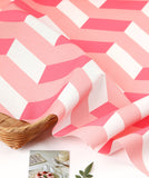 Geo Step Geometry Patchwork Patterned 20s Organic Fabric made in Korea by the Half Yard