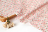 Korea Style Geometry Flower Patterned Fabric Cotton made in Korea by the Half Yard