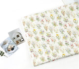 Flower Story Patterned Fabric Cotton made in Korea by the Half Yard