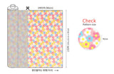 Candy Flower Patterned Fabric Cotton made in Korea by the Half Yard