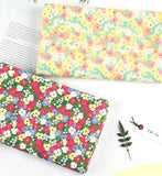 Petite Flower Patterned Fabric Cotton made in Korea by the Half Yard