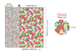 Petite Flower Patterned Fabric Cotton made in Korea by the Half Yard