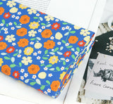 Colorful Rose Patterned Fabric Cotton made in Korea by the Half Yard