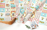 Cutie Casual Square Patchwork Design Patterned Fabric Cotton made in Korea by the Half Yard