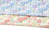 Pastel Rose Dream Patterned Fabric Cotton made in Korea by the Half Yard