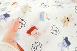 Fashion Bunny Rabbit Fabric DTP printed in Korea by the Half Yard