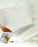 Spring Flower Patch Fabric Digital Textile Printing printed in Korea by the Half Yard