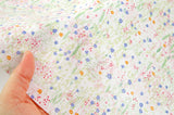 Flower Shade Garden Fabric Digital Textile Printing printed in Korea by the Half Yard