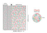 Rose Buds Flower Fabric DTP printed in Korea by the Half Yard