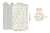 Garden Duck Patterned Fabric DTP printed in Korea by the Half Yard