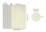 Dream Night on Check Patterned Fabric DTP printed in Korea by the Half Yard