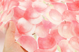 Squishy Peach Patterned Fabric DTP printed in Korea by the Half Yard