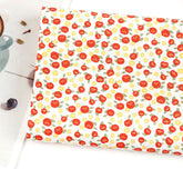 Pompom Camellia Petite Flower Patterned Fabric DTP printed in Korea by the Half Yard