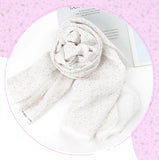 Petite Gypsophila Baby Breath Flower Patterned Double Gauze Fabric made in Korea by the Yard 36" x 61"