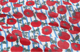 Fruit Juicy Pop Tomato Stripe Patterned Double Gauze Fabric made in Korea by the Yard 36" x 61"