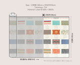 韓國傳統六角形螺鑿 Jagae 圖案棉織品韓國製造半碼