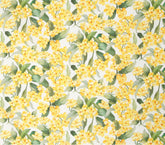 Forsythia Patterned Fabric Oxford Cotton made in Korea by the Yard
