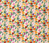 Rose Museum Patterned Fabric Oxford Cotton made in Korea by the Yard