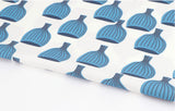 Onion Blue Oxford Fabric made in Korea by the Half Yard 45cm X 150cm or 18" X 59"