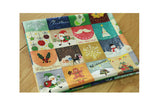 Christmas Patchwork Patterned Fabric Cotton made in Korea by the Half Yard