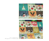 Christmas Patchwork Patterned Fabric Cotton made in Korea by the Half Yard