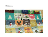 Christmas Patchwork Patterned Fabric Cotton made in Korea by the Half Yard