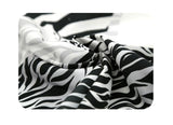 Gentle Zebra Pattern Cotton Fabric made in Korea by the Panel