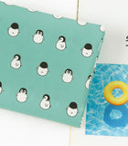 Mini Penguin Patterned Fabric made in Korea by the Half Yard