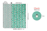 Mini Penguin Patterned Fabric made in Korea by the Half Yard