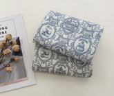 古羅馬風格可愛丘比特亞麻圖案 OEKO-TEX 面料韓國製造,半碼 45 厘米 x 140 厘米或 18 英寸 x 55 英寸