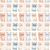 Custom made Fabric Animal Friends Design Theme E-DTP made in Korea by the Yard