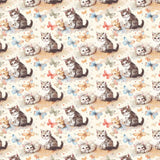 鱗片圖案織物數位紡織印花在韓國由 Half Yard 印刷