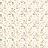 Custom made Fabric Little Rabbit Bunny Design Theme E-DTP made in Korea by the Yard