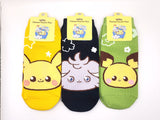 6 Pairs of Pokemon Peaceful Place Face Socks Sneakers Socks Women's Sock