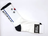 Flag of South Korea Taegeukgi Patterned Socks 2Pairs Half-Crew Socks Women's Sock