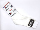 Flag of South Korea Taegeukgi Patterned Socks 2Pairs Half-Crew Socks Women's Sock