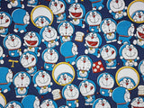I am Doraemon Gadget Cotton Poly Twill Licensed Fabric printed in Japan by the Half Yard